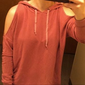 American Eagle Cold-shoulder Hoodie